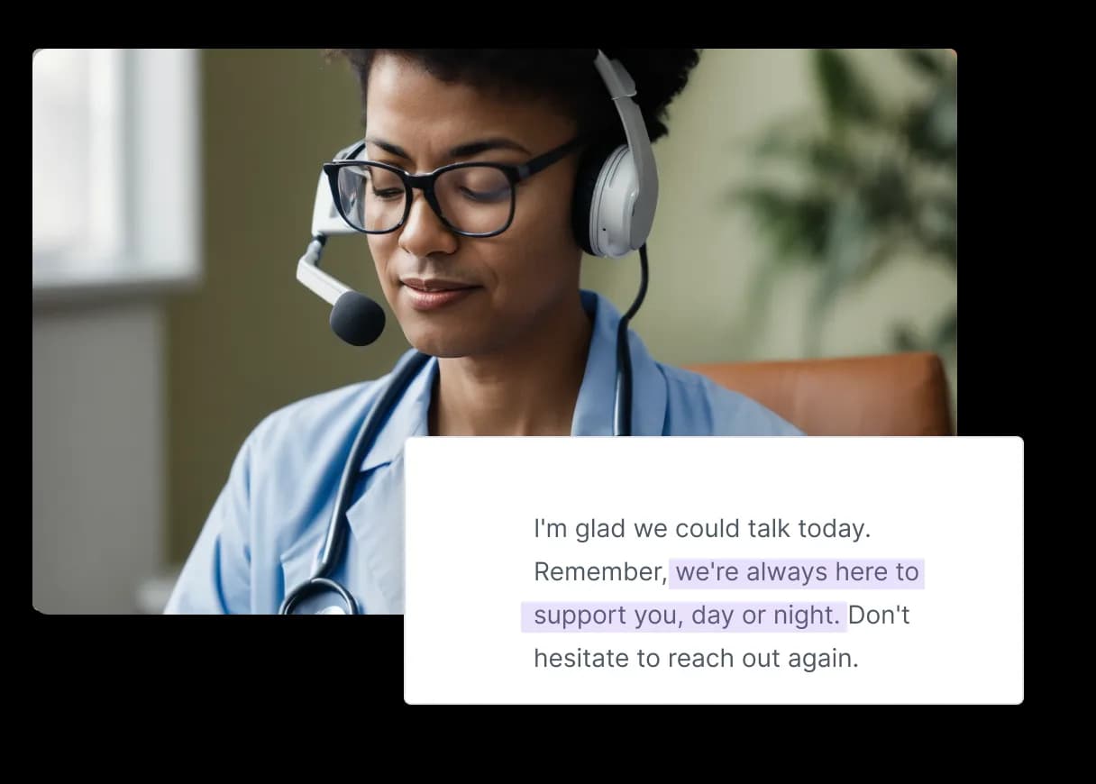 Instant Patient Support 24/7 with AI